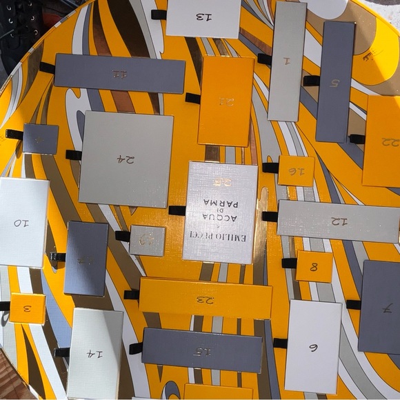 Acqua DI ParmaS Collection style of Emilio Pucci Save the Children BOX ONLY - Picture 2 of 4